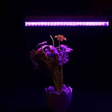 LED Grow Light 6W 300LM Bloom Flower Garden Indoor Plant Grow Lamp Plant Grow Light T5 Vegetable Growth Greenhouse Professional