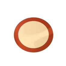 9 дюймов Круглый Пищевой Кондитерский термостойкий Профессиональный Макарон с антипригарным силиконовым хлебом кухонная Циновка для выпечки печенья дома