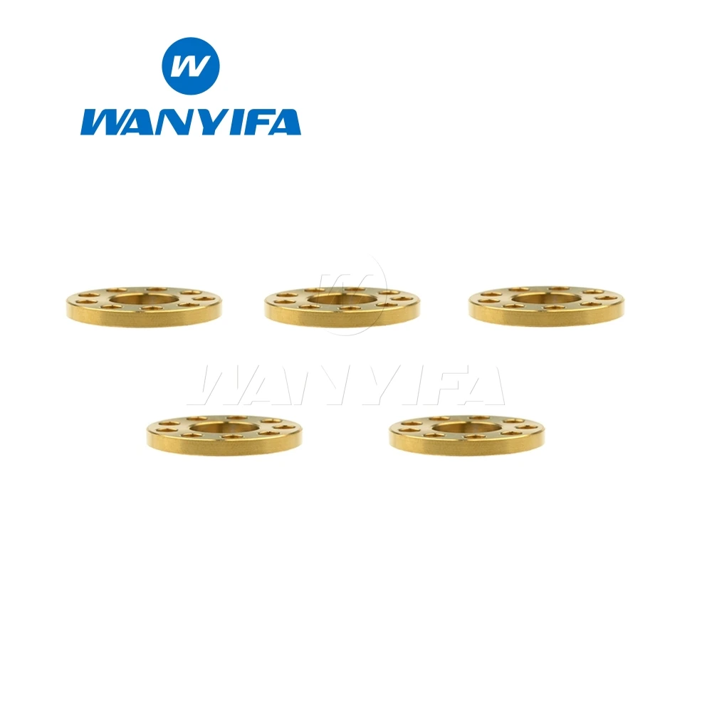 Титановый "Wanyifa" 5 шт Многоцветный M6 8 10 девять отверстие шайба для велосипеда