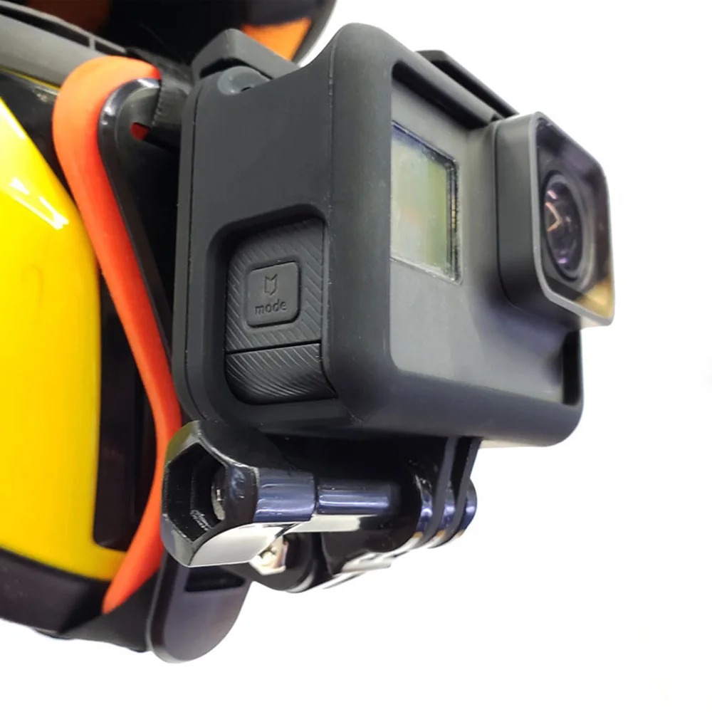 Аксессуары для экшн-камеры Gopro Hero 7/6/5 SJ4000 мотоциклетный шлем спереди фиксированный кронштейн адаптер спортивные Камера Мото Аксессуары
