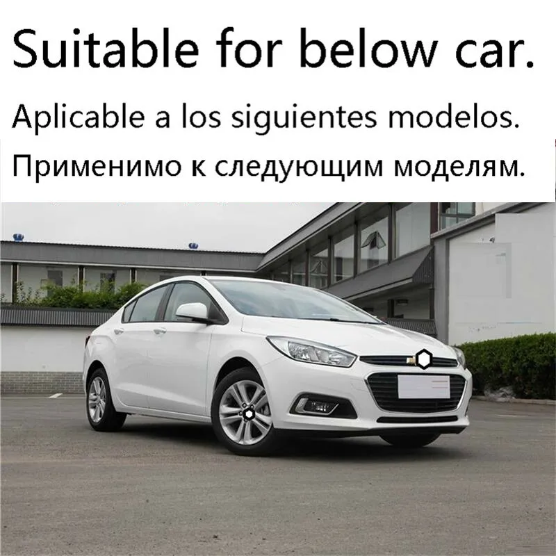 Декоративные автозапчасти, наружные модифицированные персонализированные обновленные Аксессуары для автомобилей, гоночные грили 16 для Chevrolet Cruze