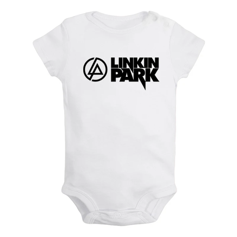 JcBaby2149WD Забавные популярные комплекты одежды для новорожденных мальчиков и девочек в стиле Linkin Park Symbol LP; комбинезон с принтом; боди для младенцев; комплекты одежды из хлопка - Цвет: JcBaby2149WD