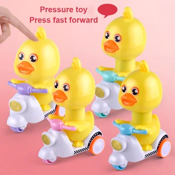 

New Arrival Baby Novelty Toys Car Pressure Little Duck Toy Car Children Car Wheel Baby Mini Model Toy Birthday Christmas Gift