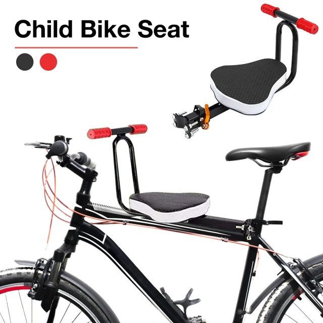 Seggiolino bici per bambini supporto anteriore ultraleggero pieghevole  portabiciclette per bambini con corrimano per Mountain Bike bici ibride  Fitness - AliExpress