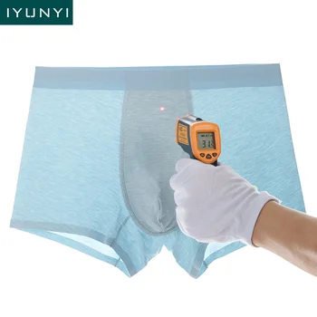 

New Men Modal Boxer Shorts Breathable Cuecas Boxer homme Mens Underwear U Convex Sexy Male Underpants Gay Panties Shorts