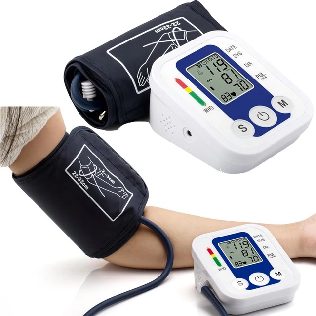 Wrist Blood Pressure Monitor Digital BP Cuff Machine for Home Use- with  Talking Function