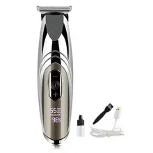 Электрический триммер для стрижки волос перезаряжаемая бритва с USB Бритва для бороды