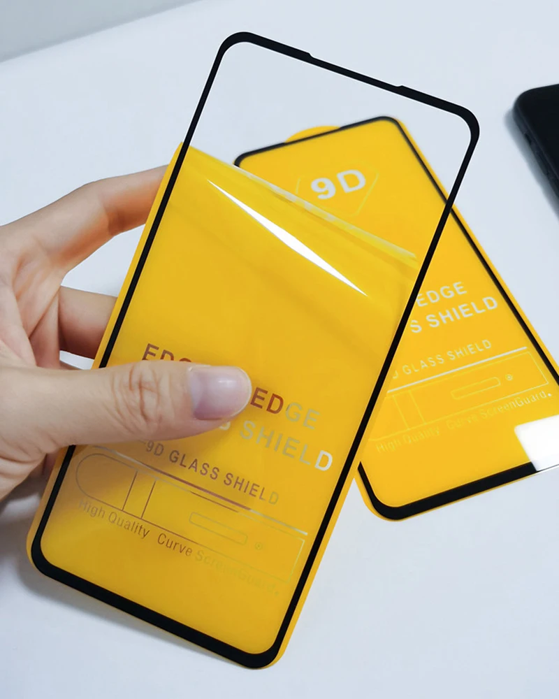 Закаленное стекло 9D для Xiaomi Mi 9 Lite 9T Pro SE 9X CC9 CC9E POCO X2 Mix 3 A3 PLAY изогнутая пленка с