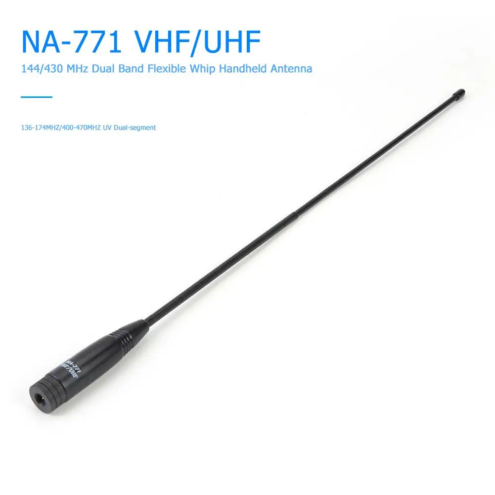 Mobile Antenna Kit SMA-M Male Antenna VHF/UHF 144/430MHz for YAESU Beofeng Radio