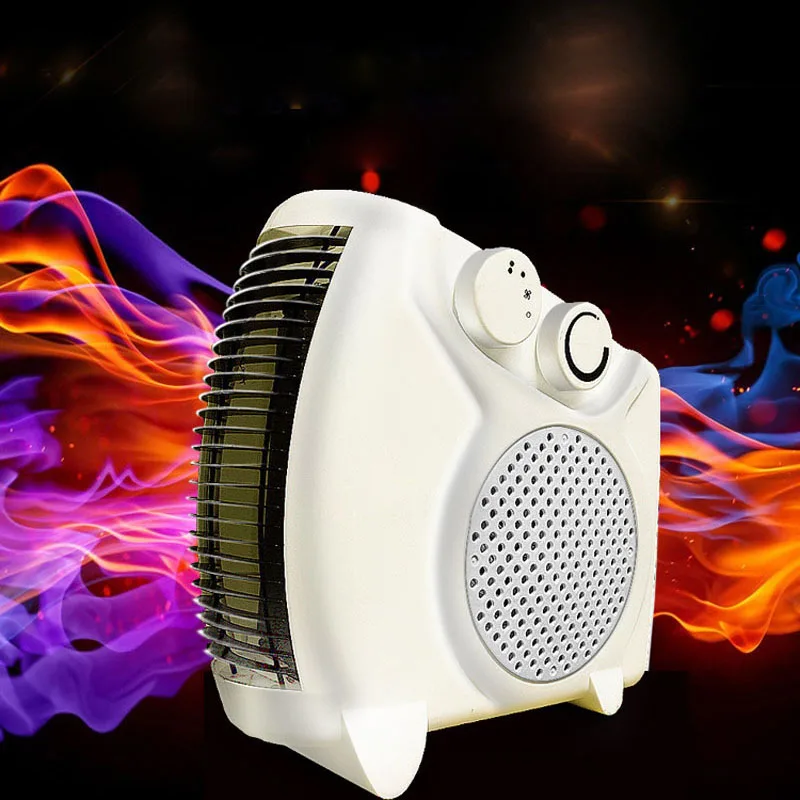 

Electric Fan Room Heater 220V Portable Electric Space Heater Mini Cooling Heating Settings Air Heating Space Winter Warmer Fan