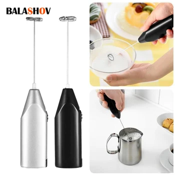 Schiumatore per latte senza fili Frusta per caffè Frullatore elettrico Frullino per le uova Mini montalatte Maniglia Agitatore Cappuccino Maker Strumenti di cottura 1