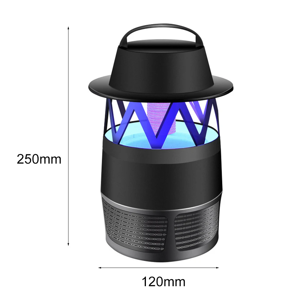 USB лампа-убийца комаров, ночник, Электрический москитный убийца, Фотокатализ, бесшумный домашний светодиодный светильник, без излучения, ловушка для насекомых Zapper Trap