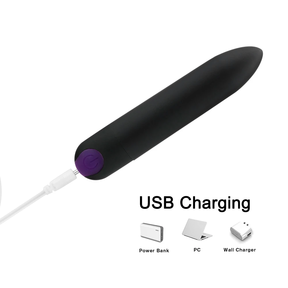 Frequency Dildo Bullet Vibrator Vaginal Massager Clitoris Stimulator Strong Vibration USB Charging Sex Toys For Women 10 18 female sex toys vaginal vibrators clitoris vibrator vibrator sex toy dildo sex toys electric sex toys