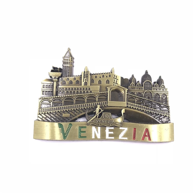 Handmade Europe Dubai USA Austria Vienna Venice UK Metal Magnets Refrigerator Stickers Bottle Openers Gift Souvenirs