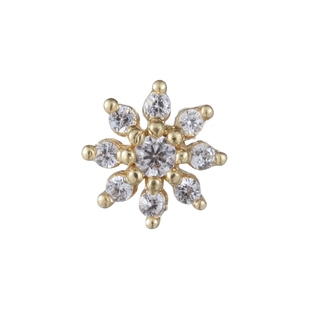 Серьги гвоздики из нержавеющей стали ювелирное изделие винт задняя часть