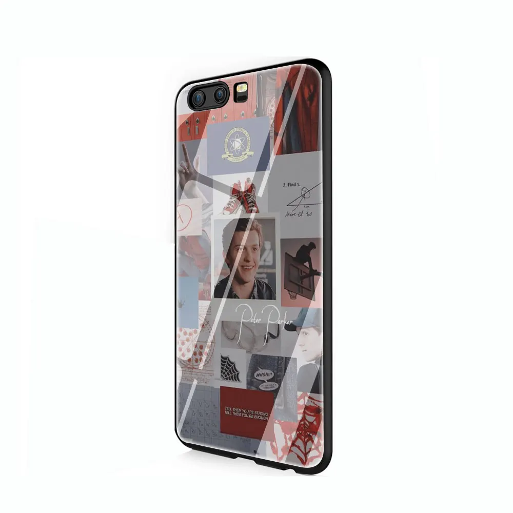 MARVEL обои из закаленного стекла, крышка чехол для Huawei P10 P20 P30 mate 20 Honor 9 10 Lite Pro 7A 8X P Smart - Цвет: G1