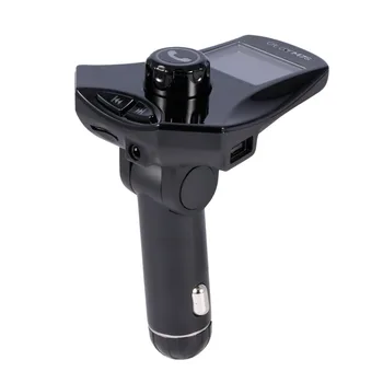 

M7S Automobiles Bluetooth Car Kit Handsfree 5V 2.5A Dual USB Charging Fast Aux Audio Car MP3 Player FM Transmitter Playing Music