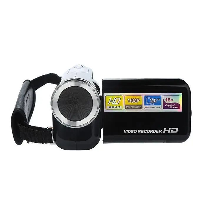 16MP 2,0 дюймов видеокамера HD720P Портативная цифровая камера 4X цифровой зум DV видеокамера Цифровая камера