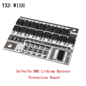 

3s/4s/5s Bms Li-ion Lmo Ternary Lithium Battery Protection Circuit Board 12V 16.8V 21V 3.7V 100A Li-Polymer Balance Charging