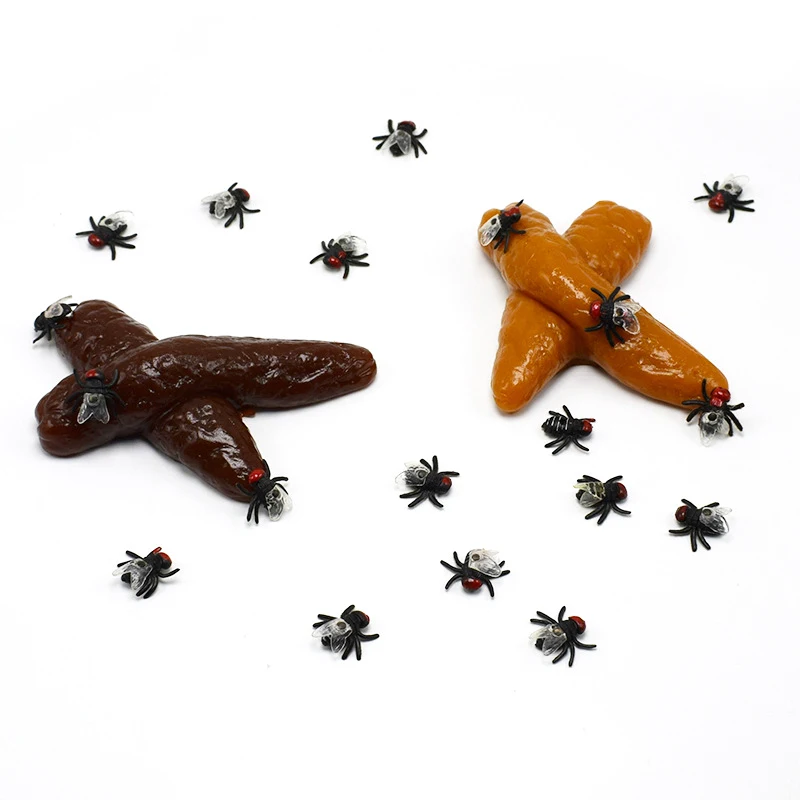 Simulation Rubber Small Breed Dog / Cat Poo / Stool Practical Realistic Shits Poop Evil Funny Trick Gag Gift prank toys joke toys