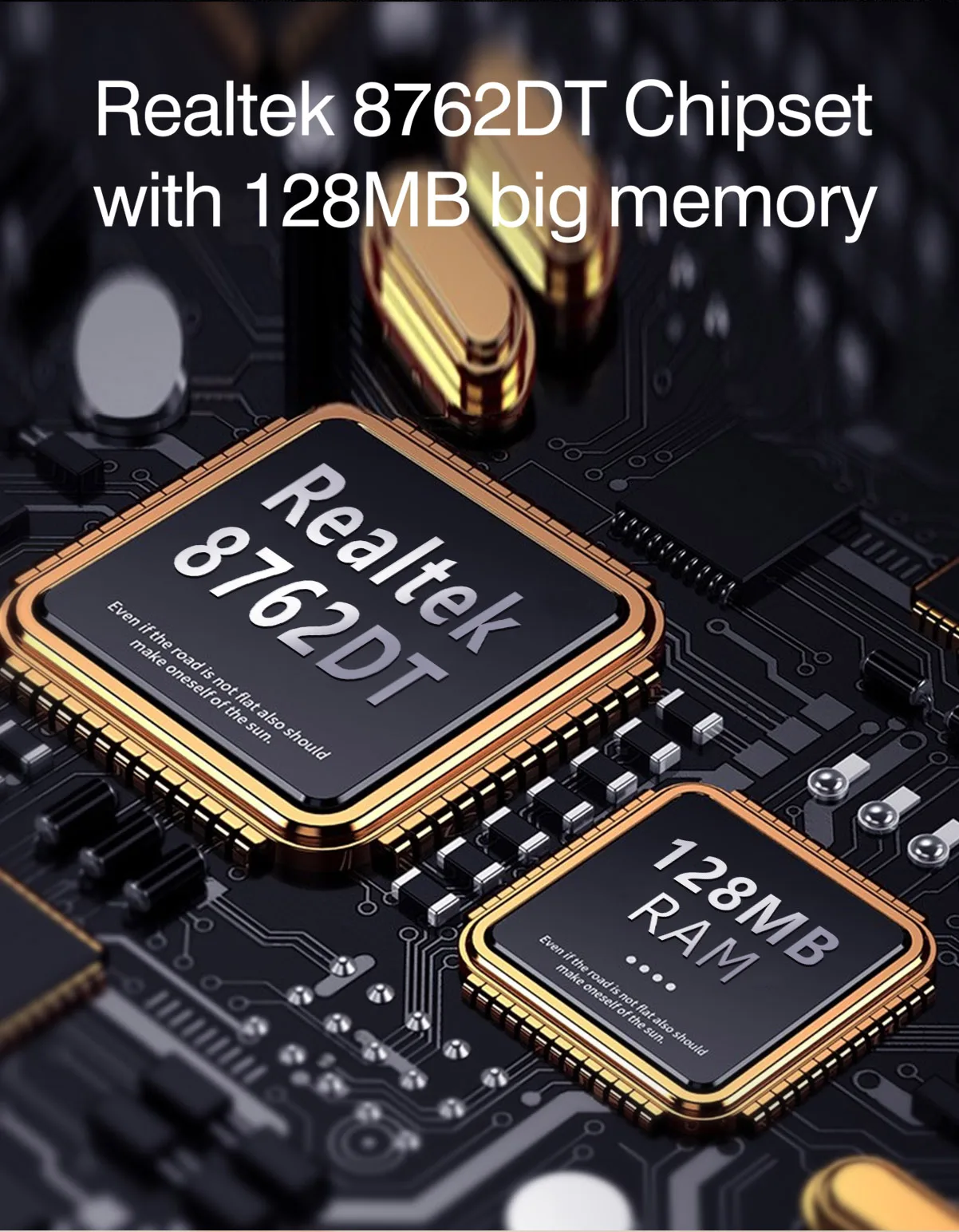 de esportes realtek 8762dt chip bluetooth-compatível relógio