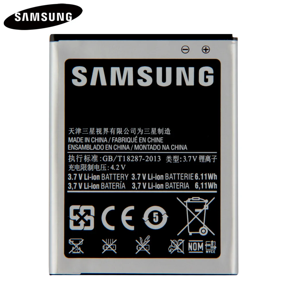 100% Оригинальный аккумулятор телефона EB F1A2GBU для Samsung I9100 I9108 I9103 I777 I9050 B9062