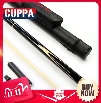 

Cuppa 3/4 Snooker Stick Snooker Cue Case Set 9.8mm Tip Maple/Ash Wood Shaft Options Handmade Professional Billiard Kit China