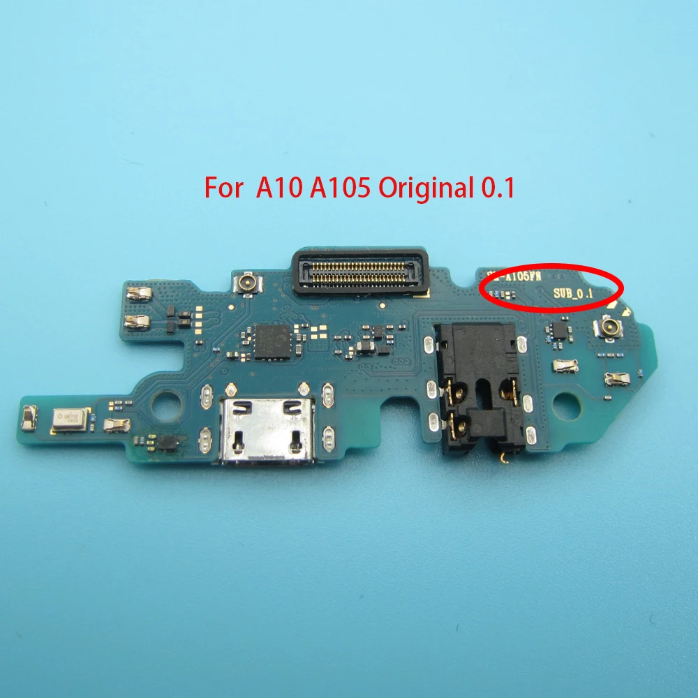 

10 шт., гибкий кабель с микрофоном и микрофоном для Samsung Galaxy A10 A105 A105F