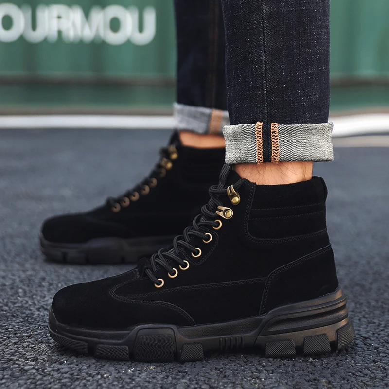 Men Hiking Shoes 2021 spring Waterproof boots Trekking Sneakers Shoes Male Outdoor Sports Footwear Climbing Zapatilla Hombre