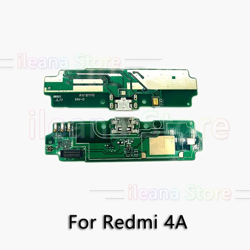 USB Дата зарядный порт зарядное устройство док-разъем гибкий кабель для Xiaomi Redmi Note 3 3s 4 4x Pro Prime Замена - Цвет: For Redmi 4A