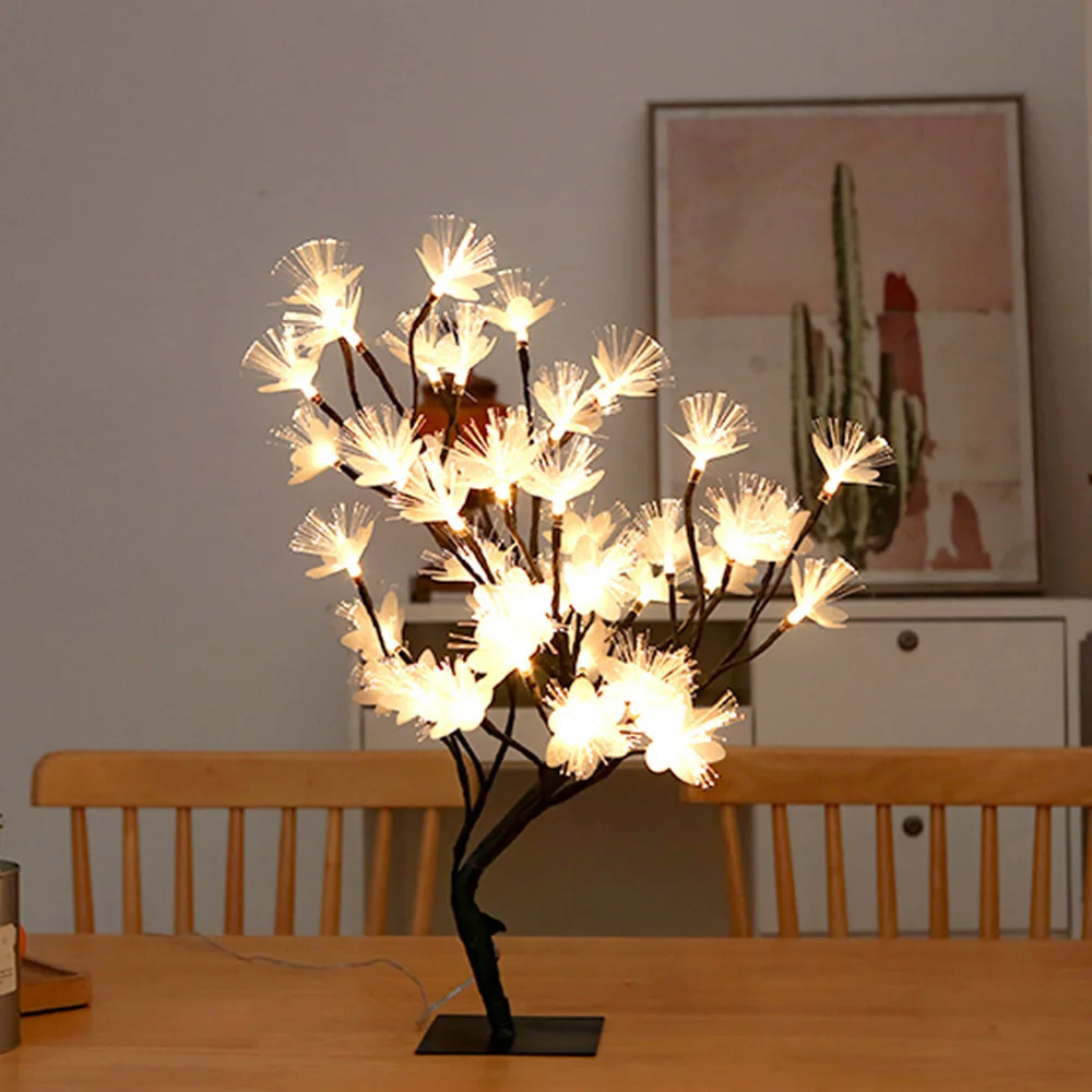 LED Tree Lamp Battery Powered Natural Tall Vase Filler Willow Twig Lighted Branch For Home Decoration
