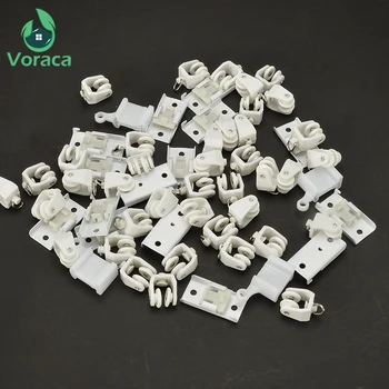 

5m Flexible Ceiling Mounted Curtain Track Rail Straight Slide Windows Balcony Home Decor Curtain Top/Side Accessories Clamping