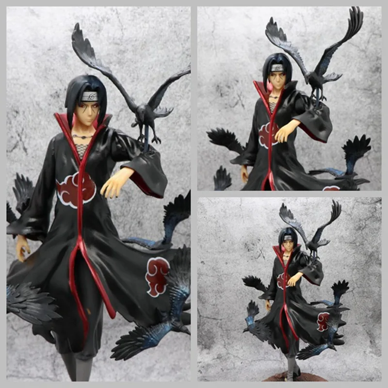 Наруто Hiu Tissue Uchiha Itachi Crow Temple stume модель в коробке фигурка 26 см | Игрушки и хобби