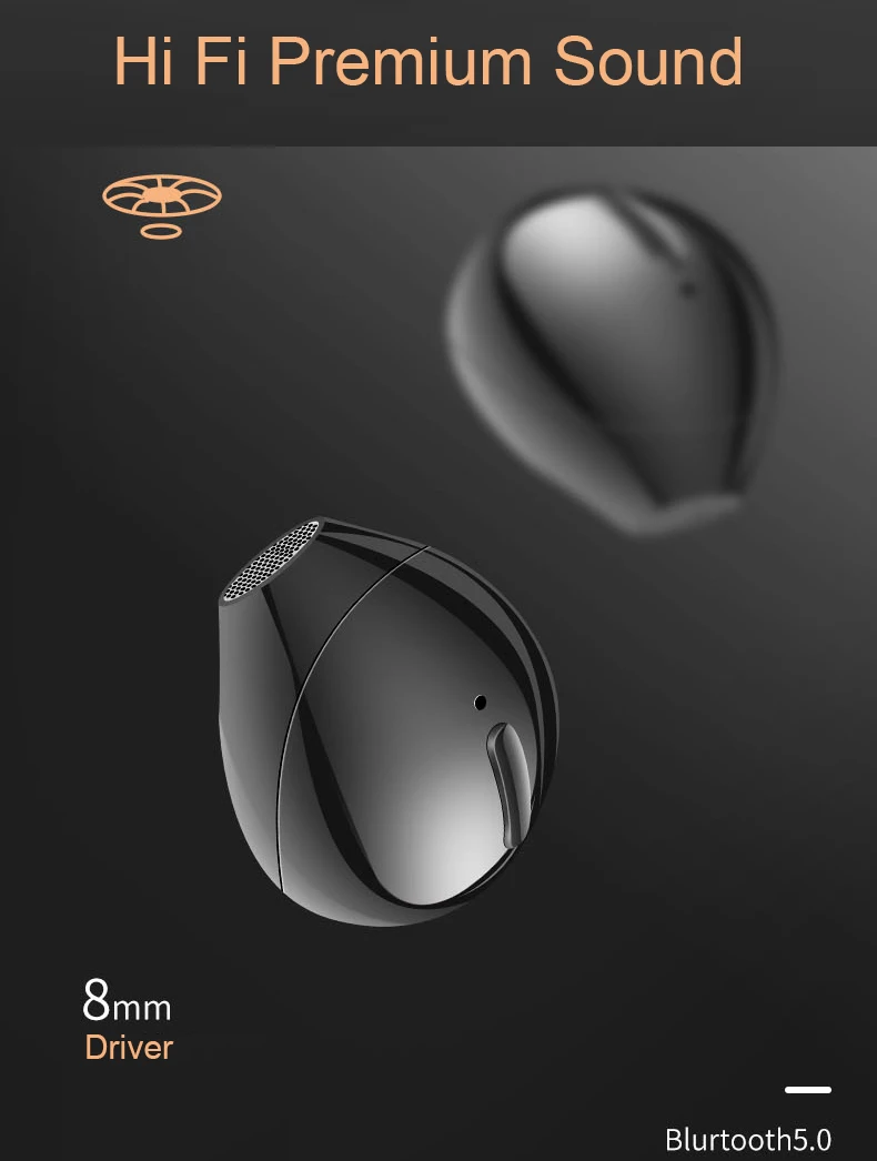 ouvido com microfone à prova dwaterproof água