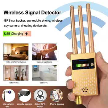 

3 Antenna Anti-spy Professional Detector RF Signal Finder For GSM Bug Finder Audio GPS Wireless Camera Detector