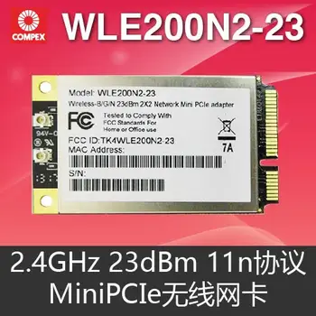 

Compex Qualcomm Atheros XSPAN AR9283 WLE200N2-23 module mini pcie 2.4G 2 x 2 MIMO 23dBm wireless network card IEEE 802.11n/b/g