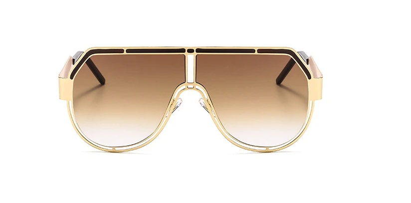 46234 большие полые роскошные солнцезащитные очки для мужчин и женщин модные UV400 очки