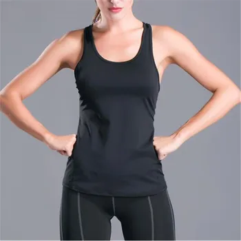 New Women s Sports Vest Professional Quick drying Fitness Tank Top Active Workout Yoga Clothes