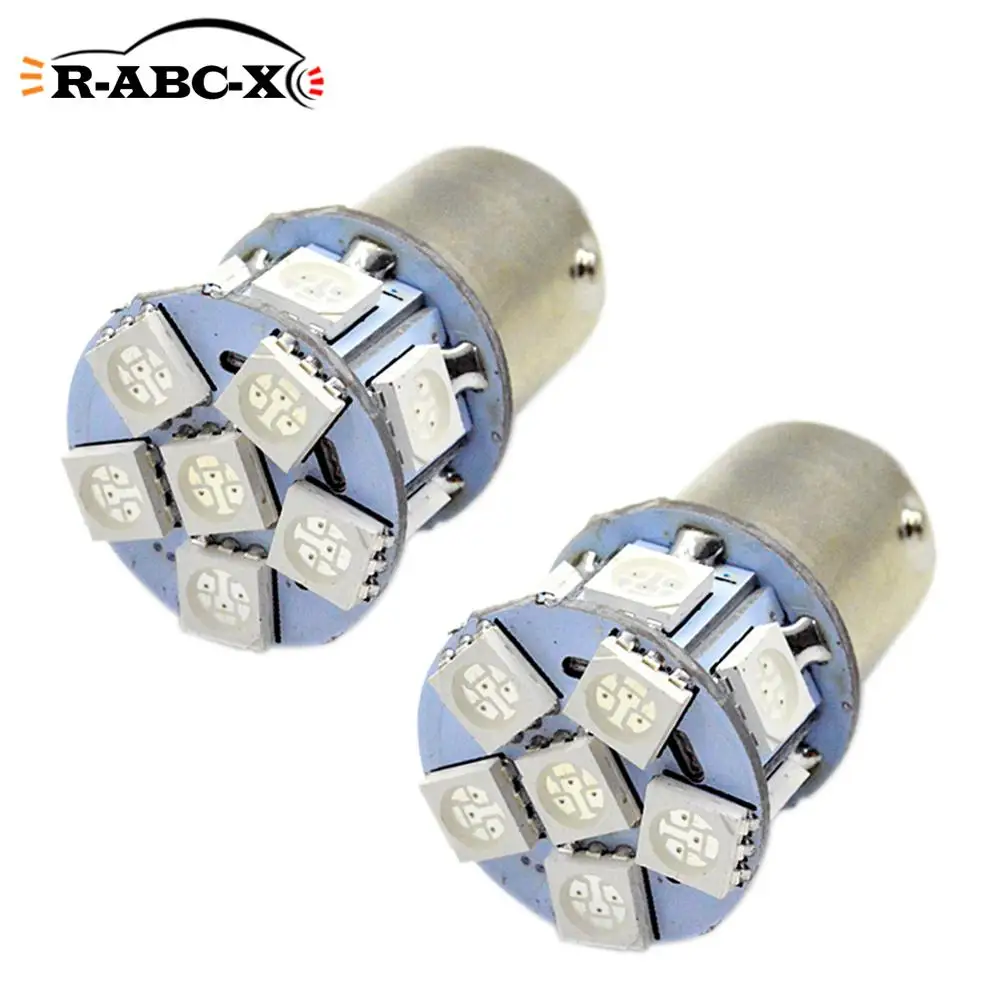 

2 pcs 12smd BA15S 1156 12088 Car Turn-Reverse-signal light 6V led bulb Non-polarity Brake Lamp White Red Yellow Pink Warm white
