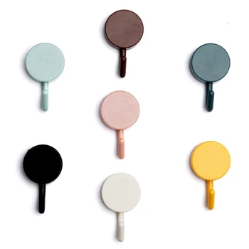 

10 Pack Small Sticky Hook Nailless Strong Cute Hook Nordic Style Wall Free Punch Small Hanging Buckle Hooks Coat