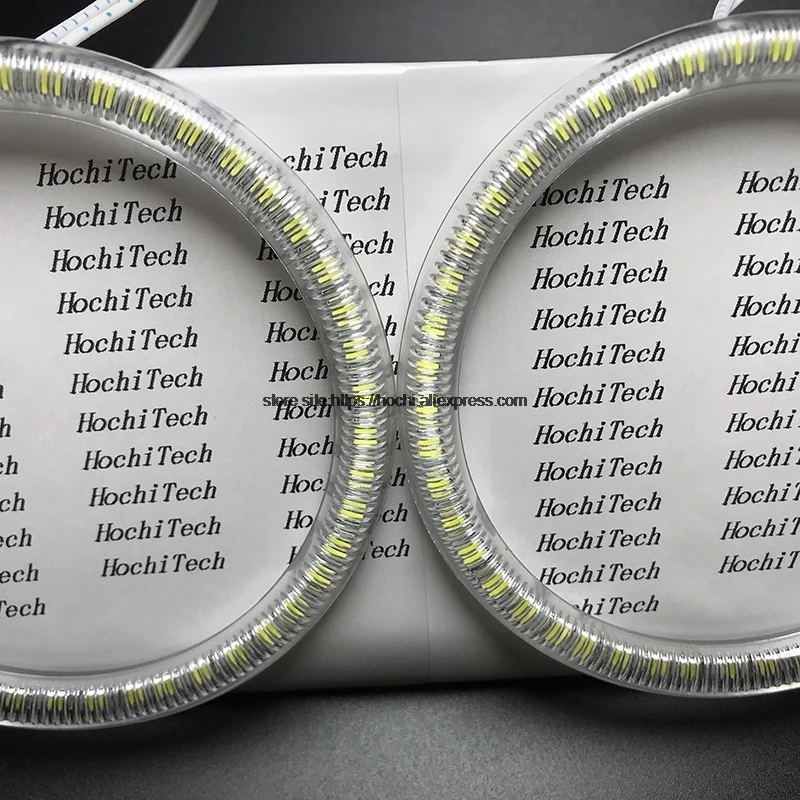 HochiTech для hyundai ix35 2010-2012 ультра яркий SMD белый светодиодный ангельские глазки 2600LM 12 В halo Кольцо Комплект дневной ходовой светильник DRL