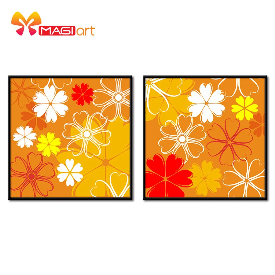 

Cross stitch kits Embroidery needlework sets 11CT water soluble canvas patterns 14CT Painting decorative pattern-NCMF022