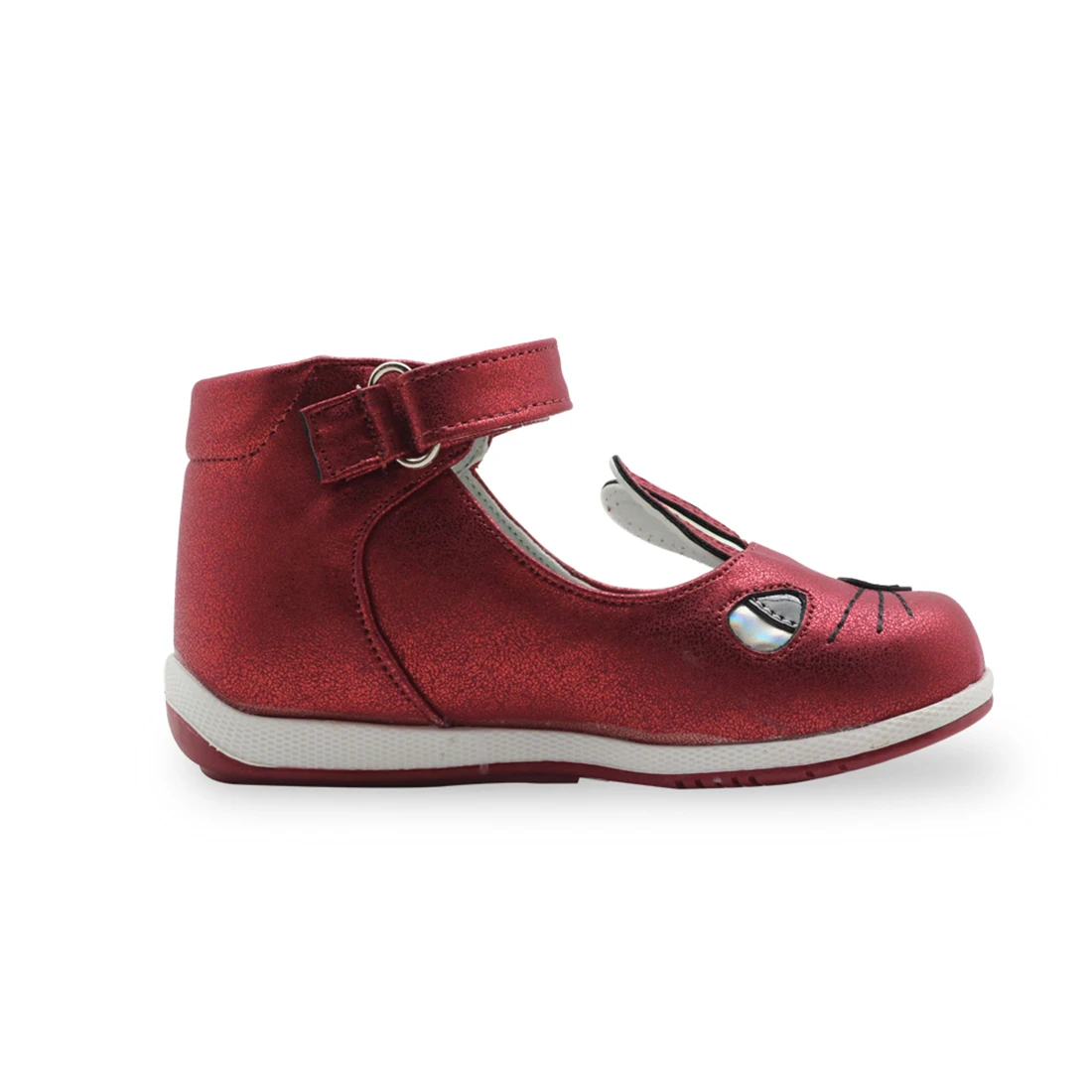 Сандалии с кроличьими ушками для маленьких девочек Летние Осенние сандалии на