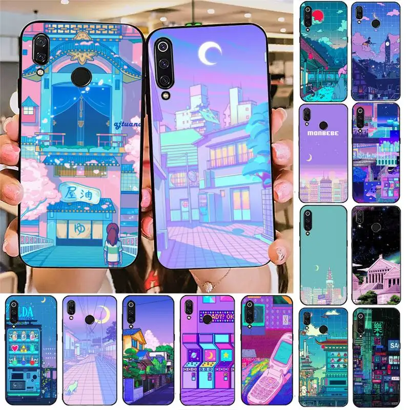 TOPLBPCS искусства пикселей эстетическое чехол для телефона чехол-накладка Redmi note 8Pro