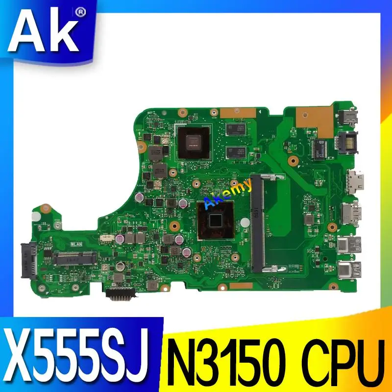 X555SJ Notebook Motherboard N3150 CPU For ASUS X555 X555S A555S laptop Mainboard motherboard | Компьютеры и офис