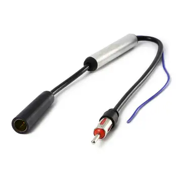 

Auto Aftermarket Radio Installation Male Antenna With Amplifier For Audi/VW/BMW/Ford/Citroen/Chrysler Adapter U0Y1