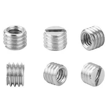 

10Pcs/set Metal 1/4" to 3/8" Interchange Convert Screw Adapter for Tripod Monopod Ballhead DSLR SLR Camera Accessories