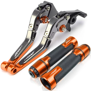 

FOR KTM 690 Duke 690DUKE SMC R 2014-2017 2015 2016 Motorcycle CNC Brake Clutch Levers Handlebar Grip Handle Hand Grips Cap