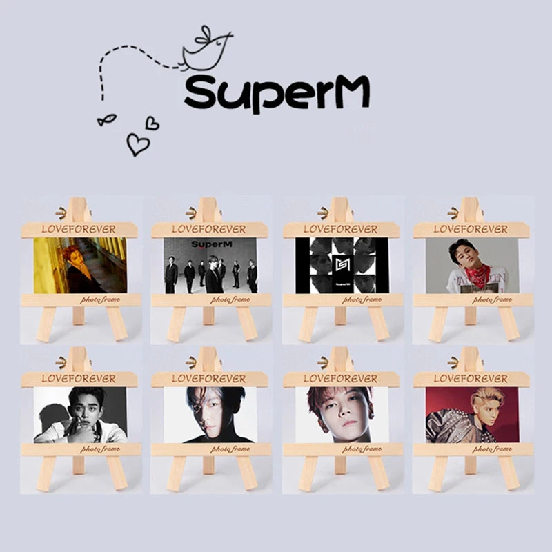 Модный Kpop SuperM первый мини-альбом вешается на стену K-pop SuperM MARK BAEKHYUN плакат фотографии фанатов коллекции