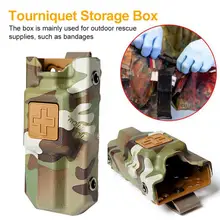 Охотничье применение ЖГУТ чехол Молл жгут перевозчик сумка для хранения коробка держатель чехол для активный отдых, спорт
